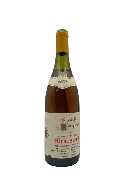 Meursault Domaine Potinet-Ampeau 1992 – bottle