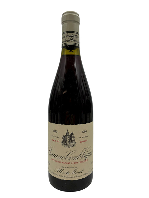 Beaune Cent Vignes Albert Morot 1990 – bottle