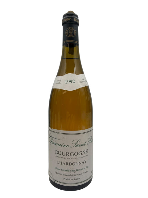 Bourgogne Domaine Saint Prix 1992 – bottle