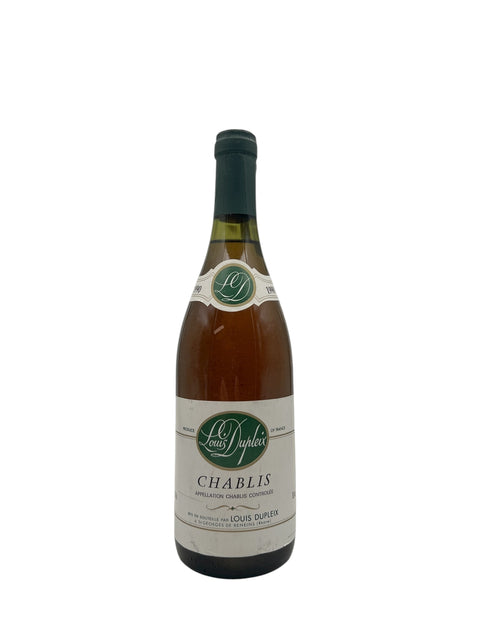 Chablis Louis Dupleix 1989 – bottle
