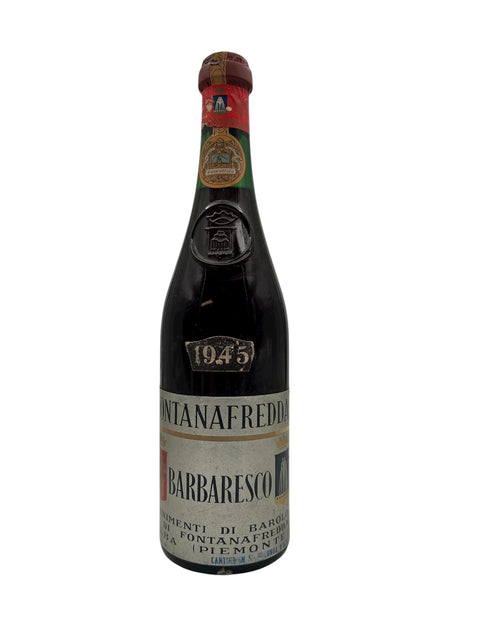 Barbaresco Fontanafredda 1945 – bottle