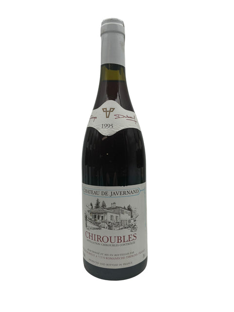 Chiroubles Château de Javernand 1995 – bottle