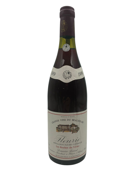 Fleurie Domaine Berrod 1989 – bottle