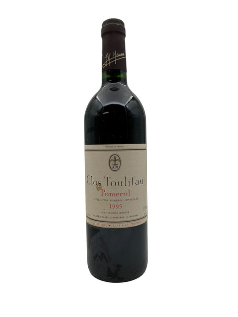 Clos Toulifaut 1995 Pomerol – bottle