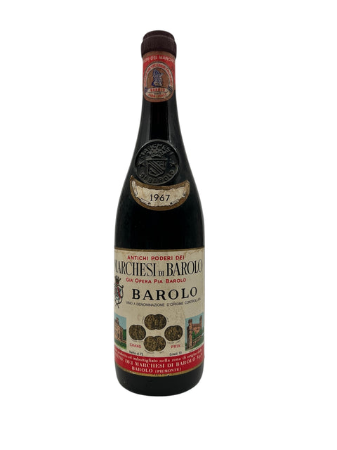 Barolo Marchesi di Barolo 1967 – bottle