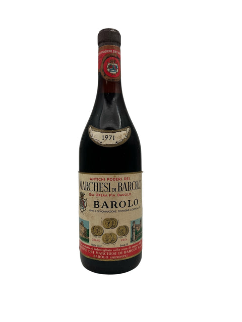 Barolo Marchesi di Barolo 1971 – bottle