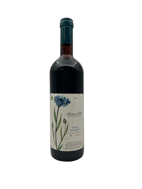 Dolcetto d'Alba - Vigna Bataijen 1992 from Piemonte – bottle