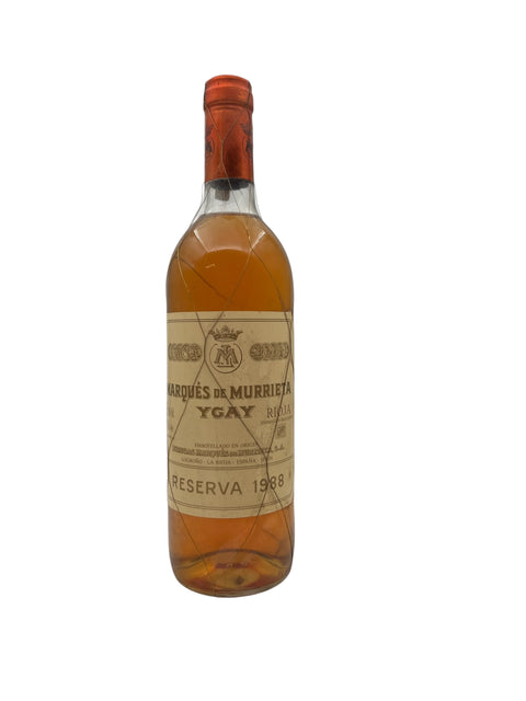 YGAY Marqués de Murrieta 1988 - white wine – bottle