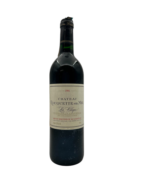 Château Rouquette sur Mer - La Clape 1991 – bottle