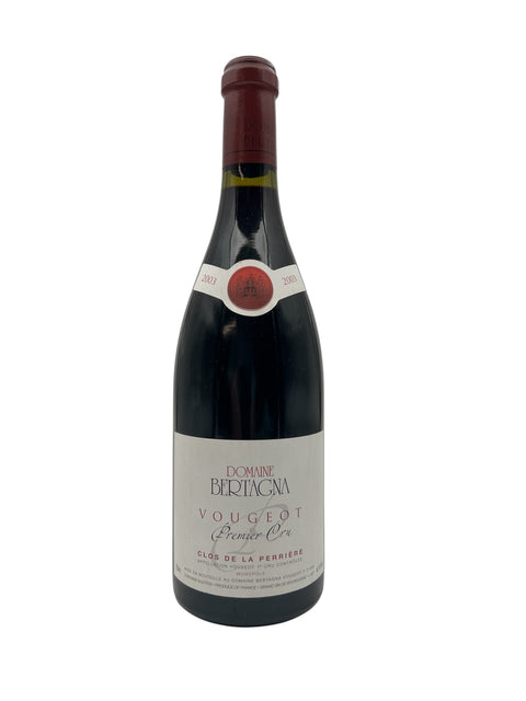 Clos de la Perrière - Domaine Bertagna Vougeot Premier Cru 2003 – bottle