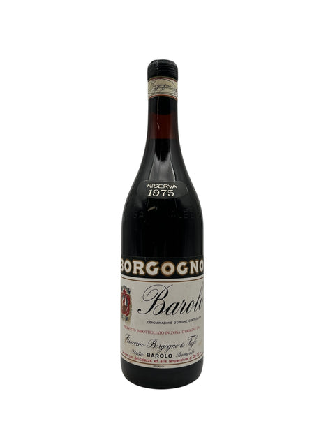 Barolo Borgogno 1975 Riserva – bottle