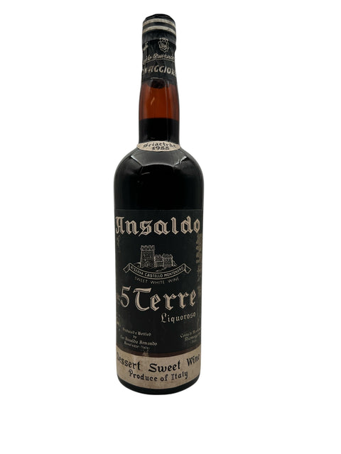 5 Terre Ansaldo Dessert wine 1955 – bottle