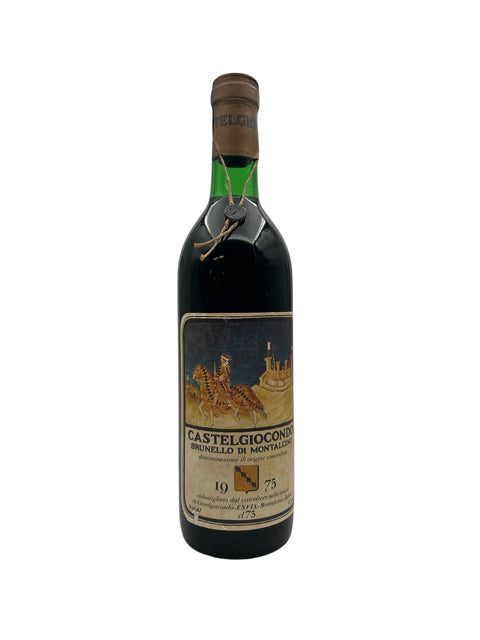 Brunello di Montalcino Castelgiocondo 1975 – bottle