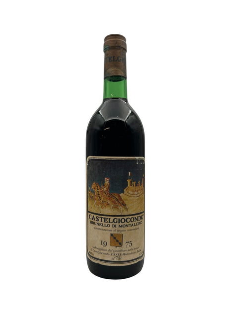 Brunello di Montalcino Castelgiocondo 1975 – bottle