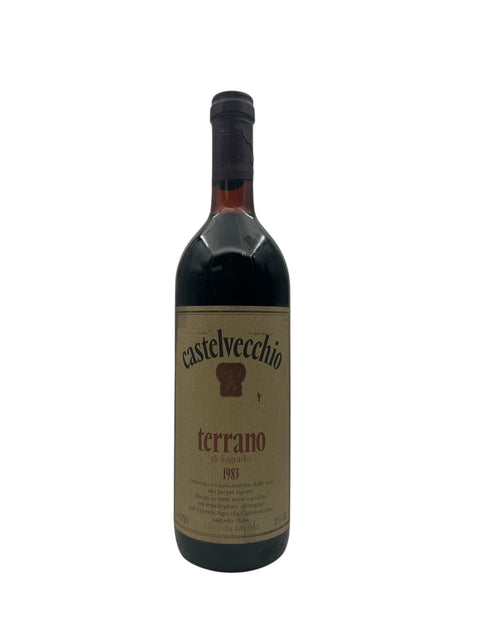 Terrano Castelvecchio 1983 – bottle
