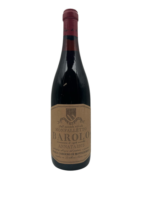 Barolo Paolo Cordero Montezemolo 1975 – bottle