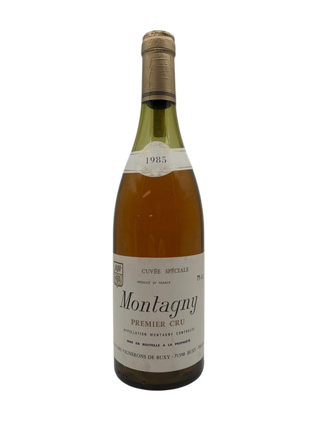 Montagny Cave des Vignerons 1985 (low level) – bottle