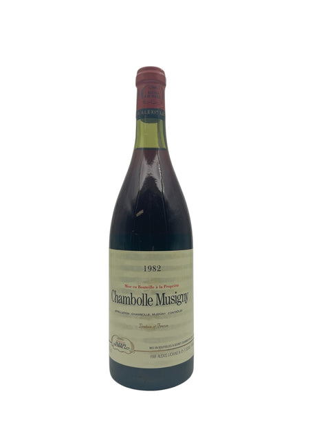 Chambolle Musigny 1982 Alexis Lichine – bottle