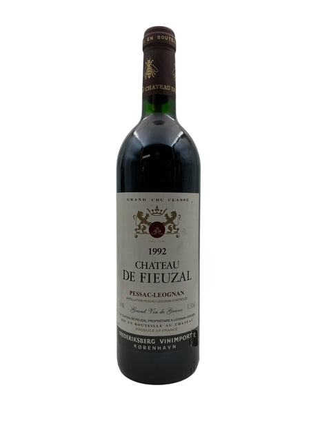 Chateau de Fieuzal 1992 Grand Cru Classé – bottle