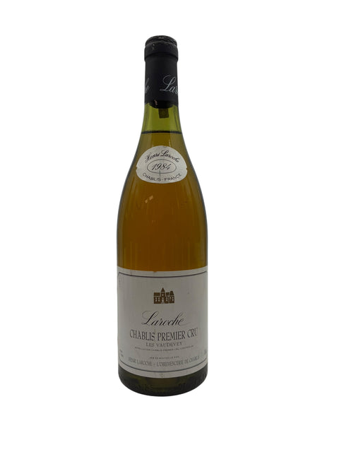 Chablis Henri Laroche 1984 Les Vaudevey – bottle
