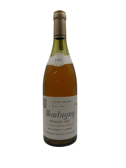 Montagny Vignerons de Buxy 1985 – bottle