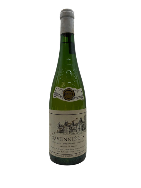 Savennières 1982 from Domaine du Closel - Demi Sec – bottle