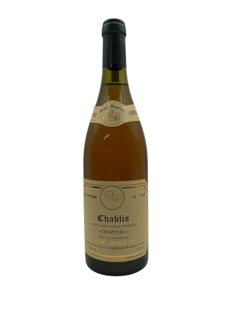 Chablis René Boulay 1993 Chapital – bottle