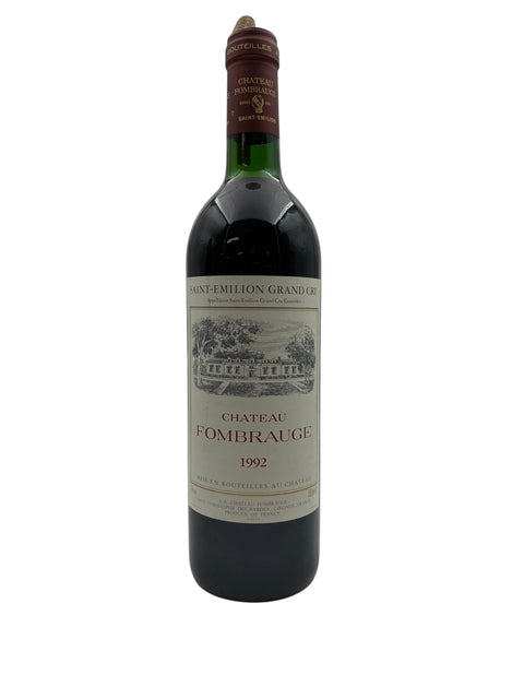 Chateau Fombrauge 1992 – bottle