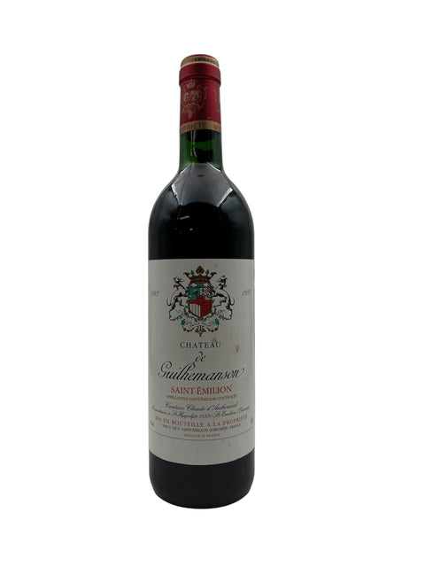 Château de Guilhemanson 1993 – bottle