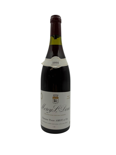 Morey-St-Denis Pierre Amiot 1991 – bottle