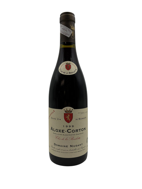 Aloxe-Corton Domaine Nudant 1999 Clos de la Boulotte Monopole – bottle