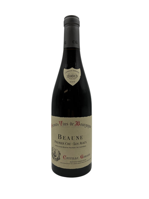Beaune Camille Giroud 2003 Premier Cru “Les Avaux” – bottle