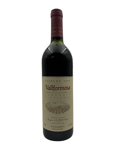 Cabernet Sauvignon Vallformosa 1994 – bottle