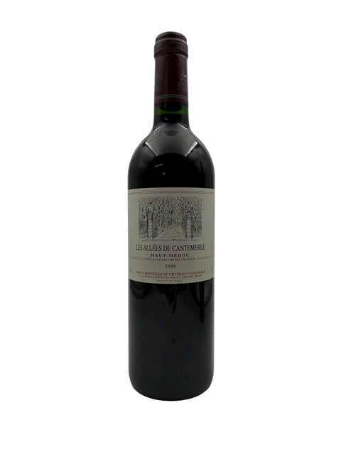 Les Allées de Cantemerle 1998 – bottle