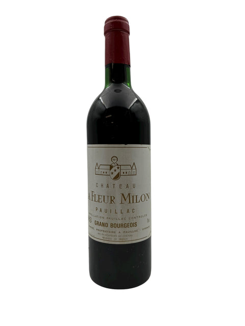 Chateau La Fleur Milon 1983 – bottle