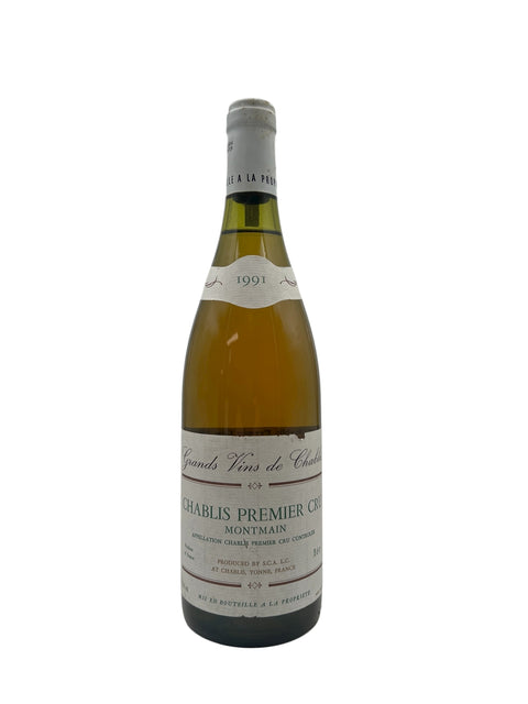 Chablis Premier Cru SCA LC 1991 – bottle