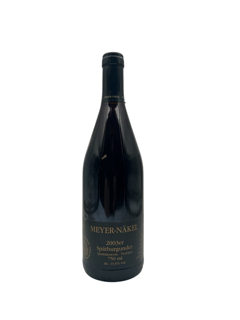 Spätburgunder Meyer-Näkel 2003 – bottle