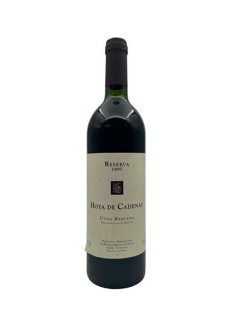 Hoya de Cadenas 1995 Riserva – bottle