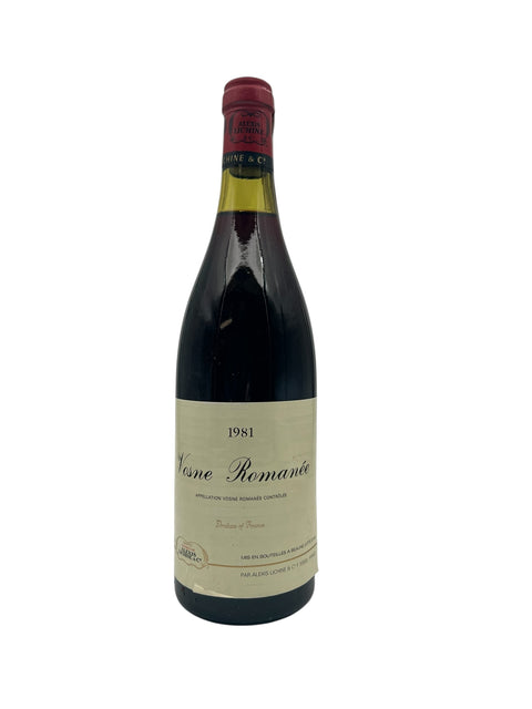 Vosne Romanée Alexis Lichine 1981 – bottle