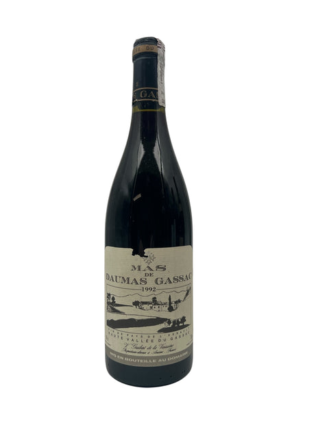 Mas de Daumas Gassac 1992 – bottle