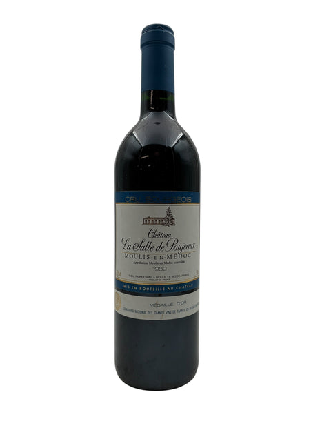 La Salle de Poujeaux Chateau 1989 – bottle