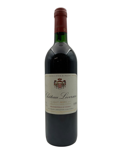 Château Liversan 1990 – bottle