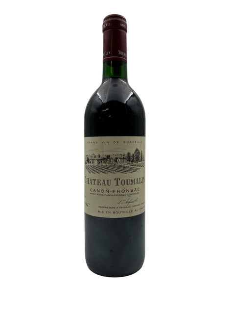 Chateau Toumalin Canon-Fronsac 1990 – bottle