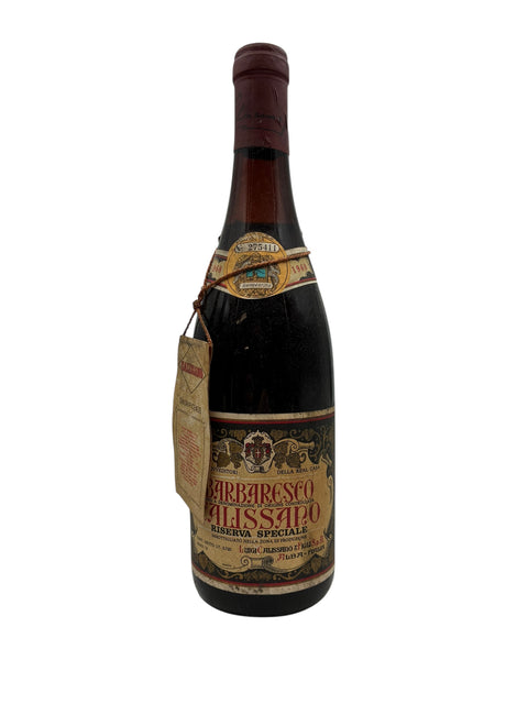 Barbaresco Calissano Luigi Calissano 1968 – bottle