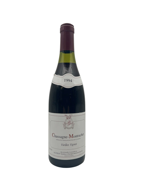 Chassagne-Montrachet Paul Pillot 1994 – bottle