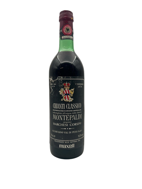 Chianti Classico Montepaldi 1979 – bottle