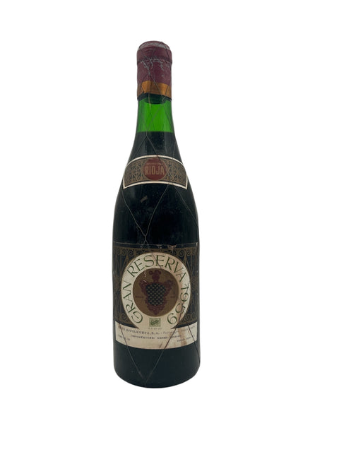 Rioja Riserva Halix Azpilicueta 1959 – bottle