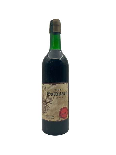Gattinara Riserva 1962 loose cap – bottle