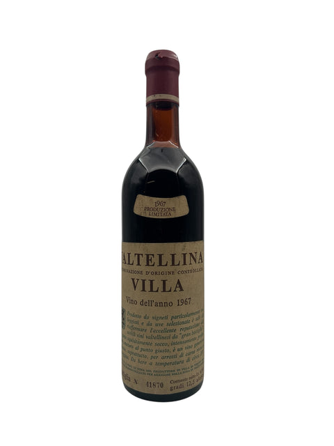 Valtellina Villa 1967 – bottle