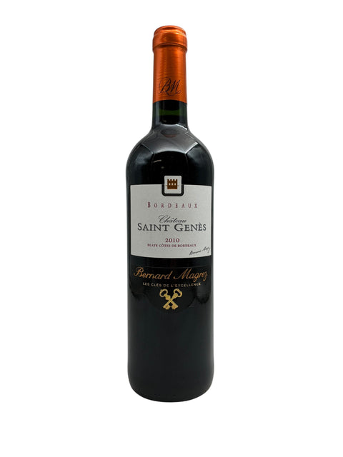 Château Saint Genès 2010 – bottle